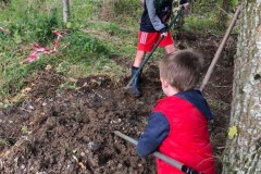 Raking-soil